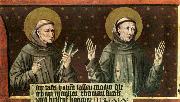 michael pacher St Anthony of Padua and St Francis of Assisi oil painting